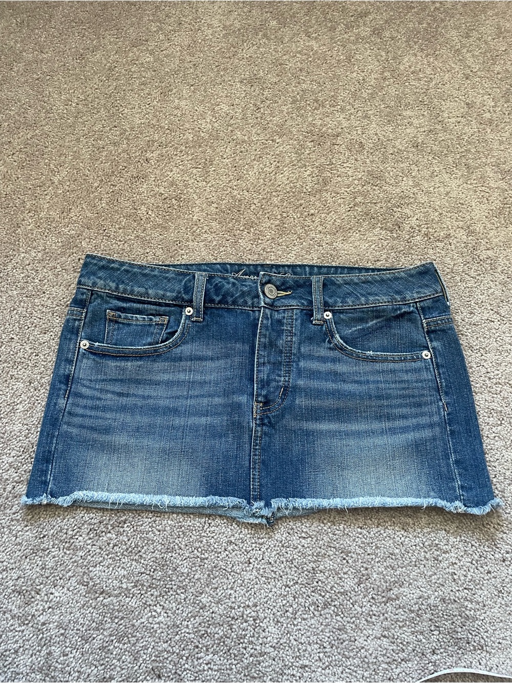 BRAND NEW💙 AE Denim Mini Skirt - Picture 2 of 14